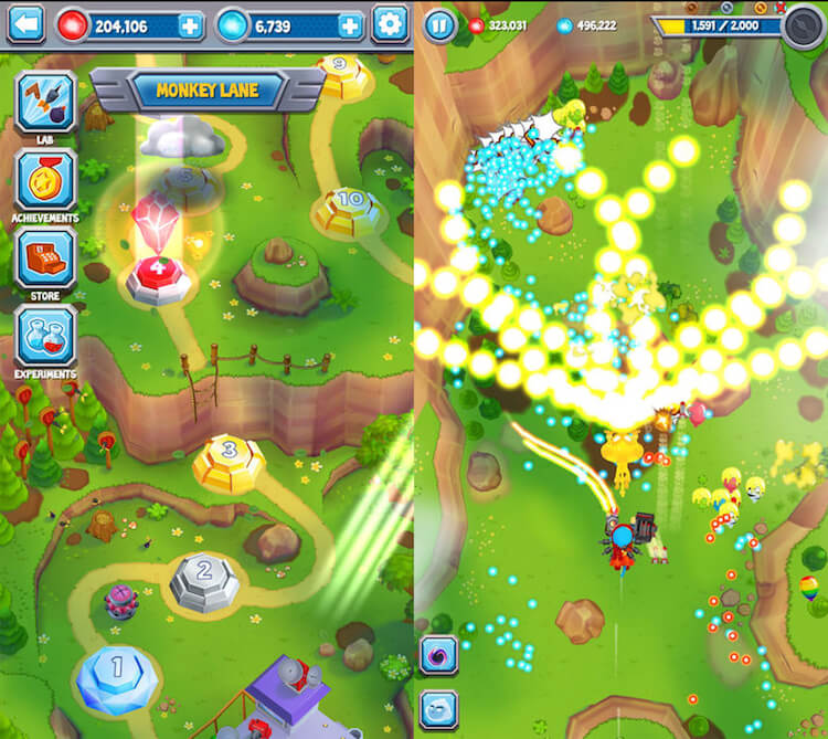 game Bloons Supermonkey 2 cho ios