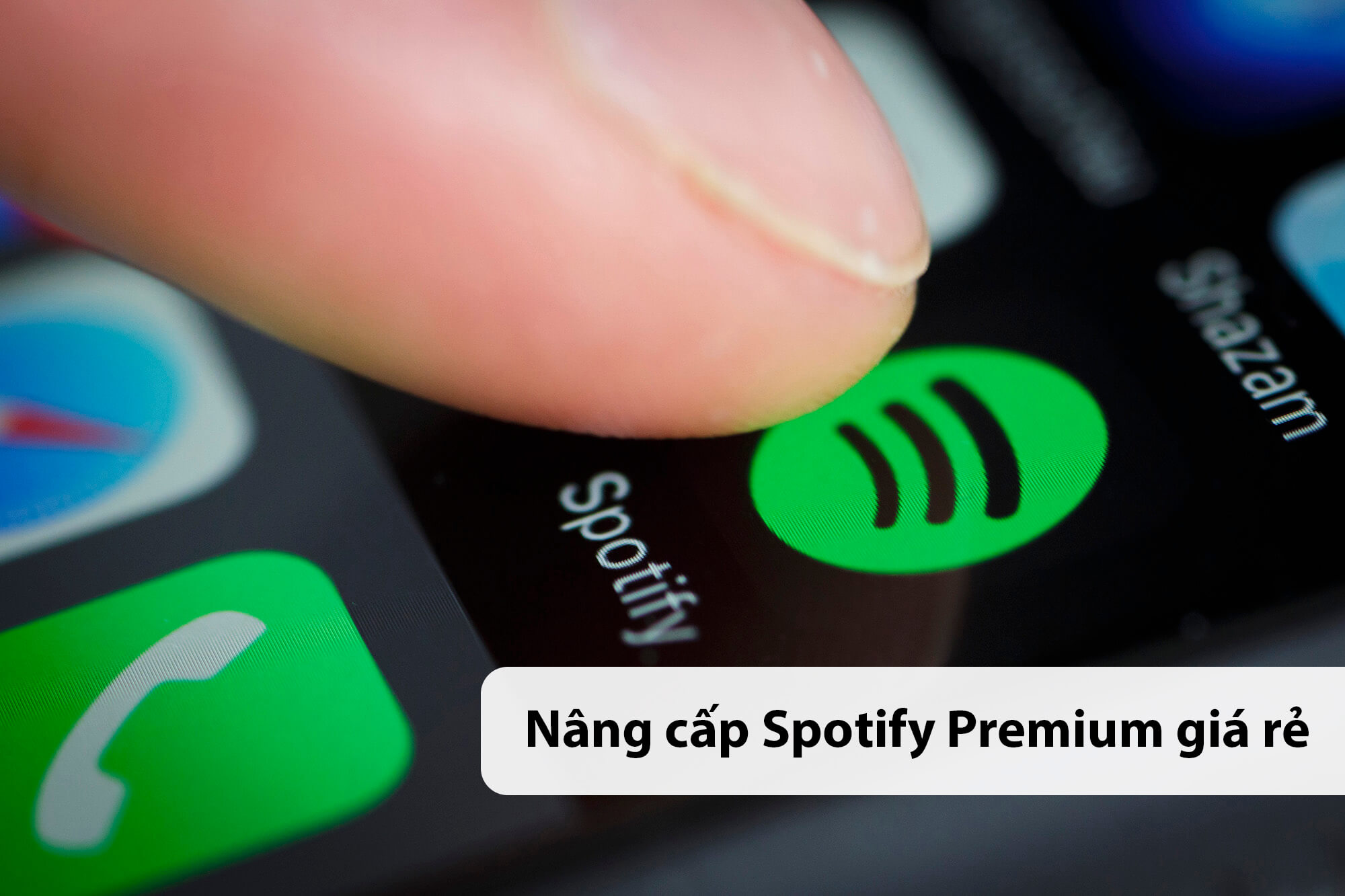 nang cap spotify premium gia re 1