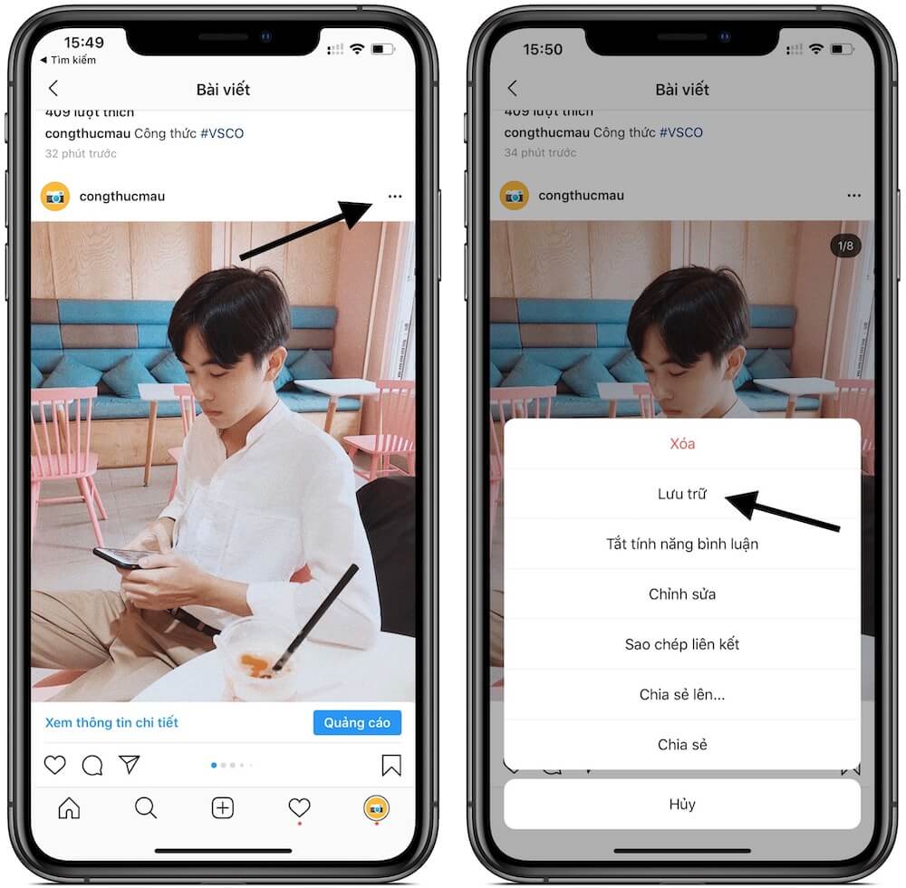 Cách tạo mục tin nổi bật trên trang cá nhân Instagram với ảnh story