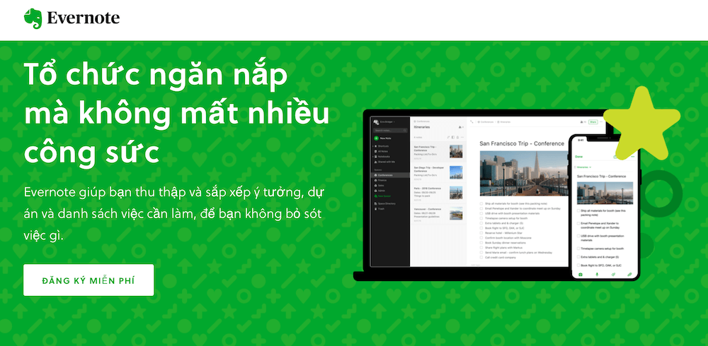 ung dung Evernote cho ipad
