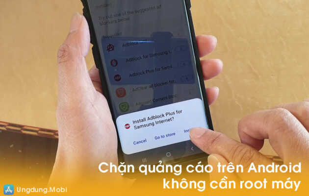 chan quang cao tren android