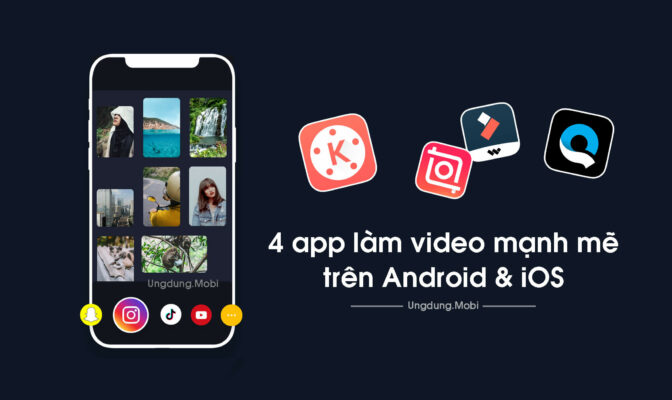 4 app lam video cho ios