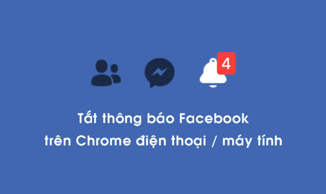 tat thong bao facebook