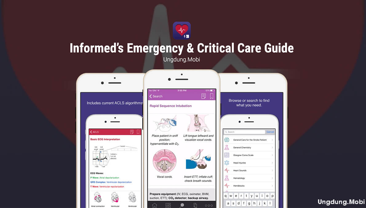 ung dung Informeds Emergency Critical Care Guide