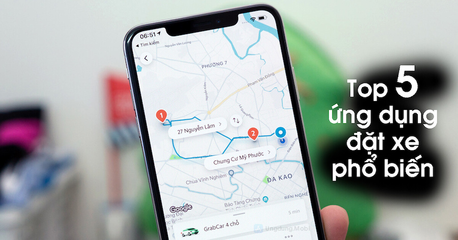 TOP 5 ứng dụng gọi xe, đặt xe phổ biến nhất Việt Nam 2022